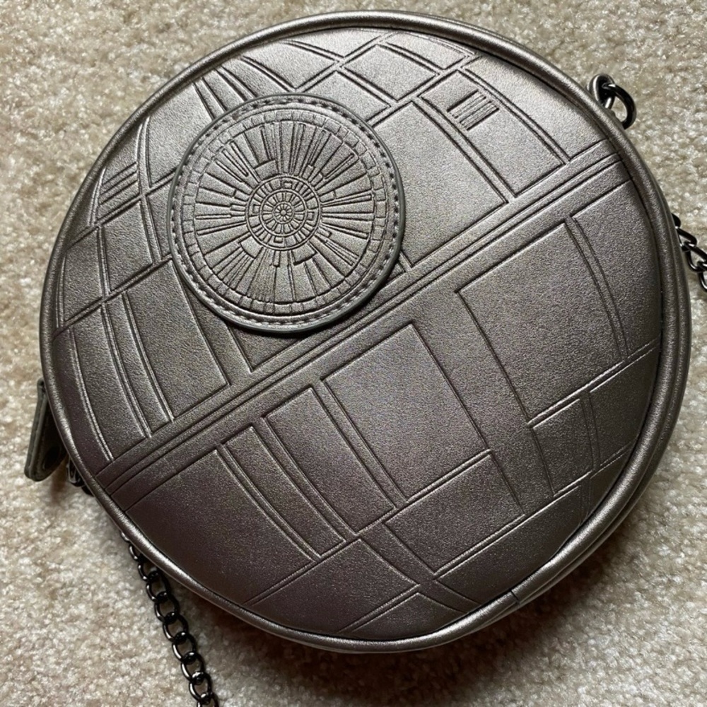 Discontinued RARE Brand New Star Wars Darth Vader Death Star Crossbody Purse